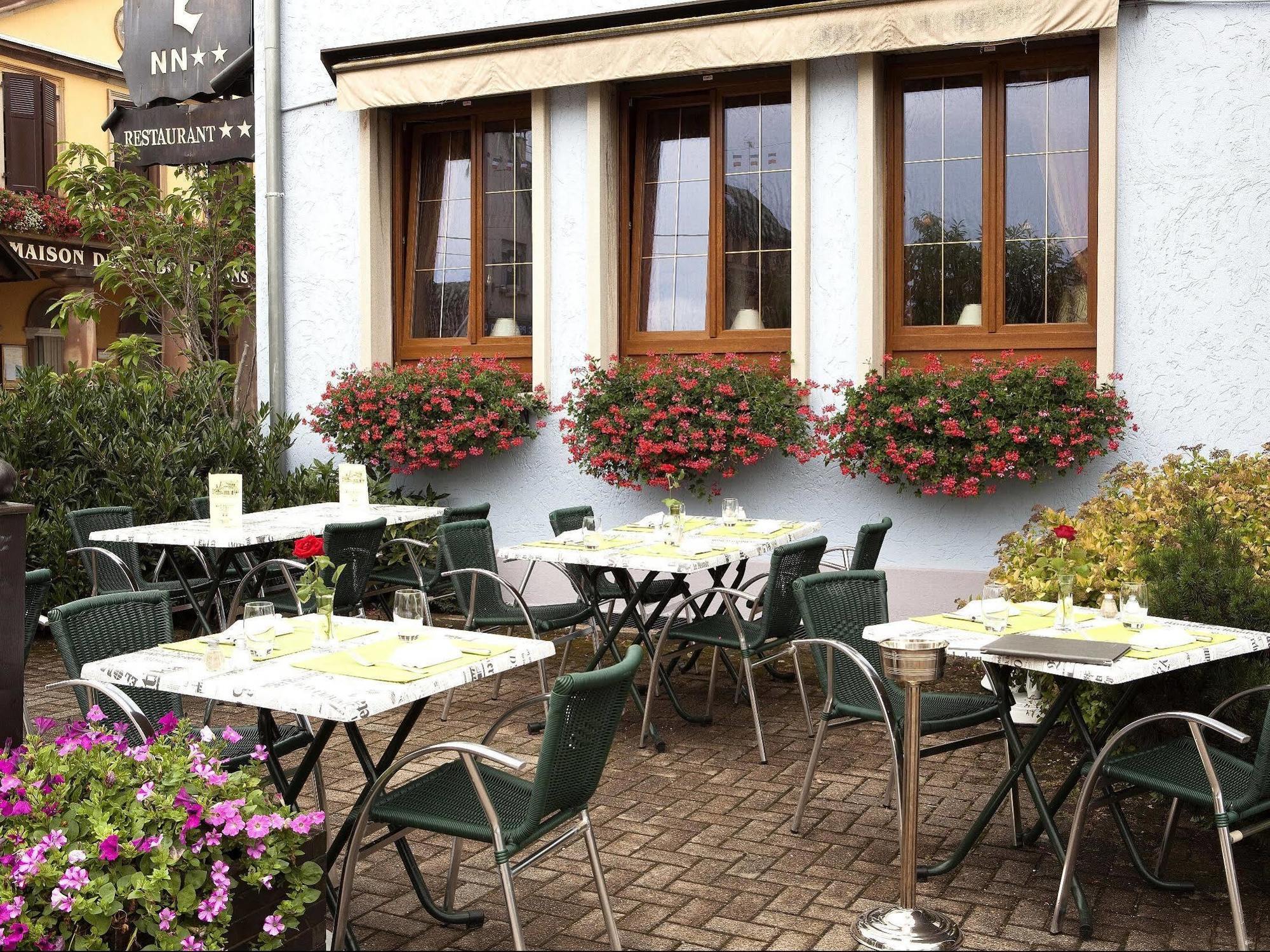 Logis Hotel-Restaurant De La Poste Urmatt Exterior foto