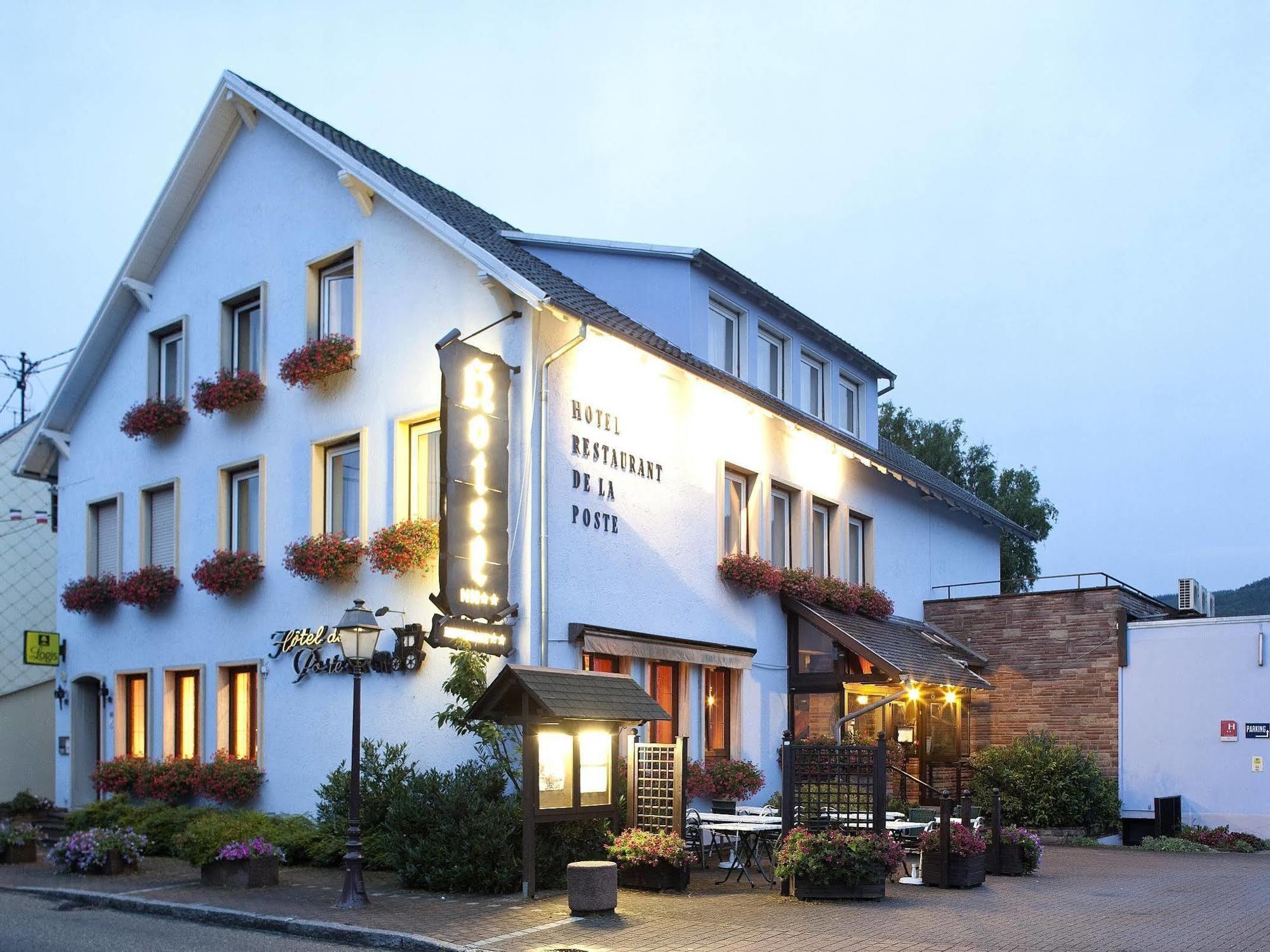 Logis Hotel-Restaurant De La Poste Urmatt Exterior foto